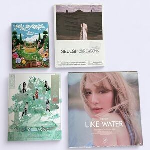 K-pop Albums (Red Velvet, Wendy, Seulgi)